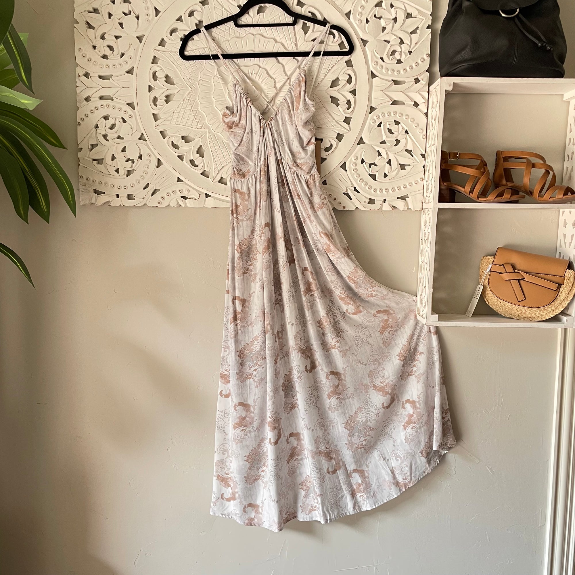 Living in a Dream Print Maxi Dress