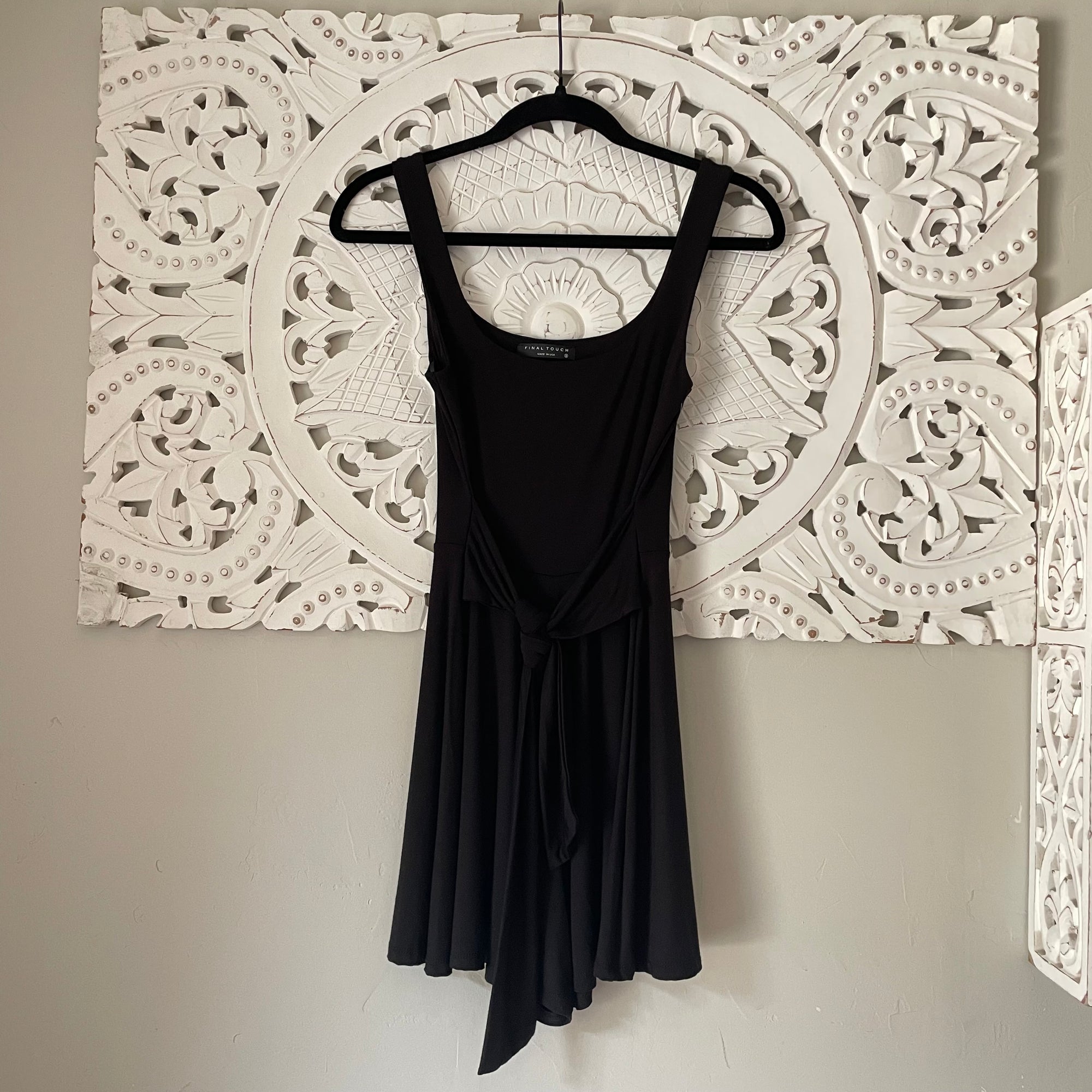 Black Double Lined Romper