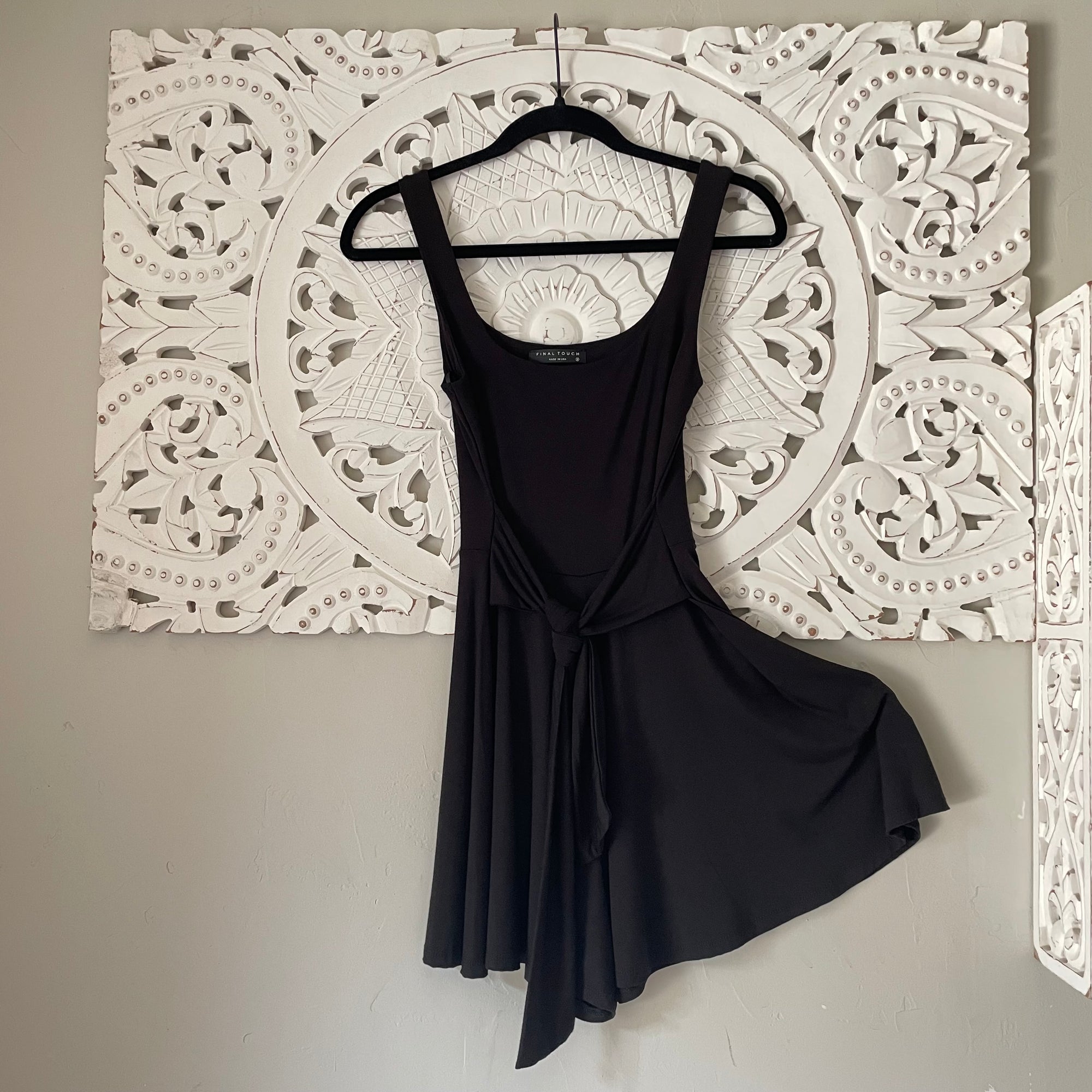 Black Double Lined Romper