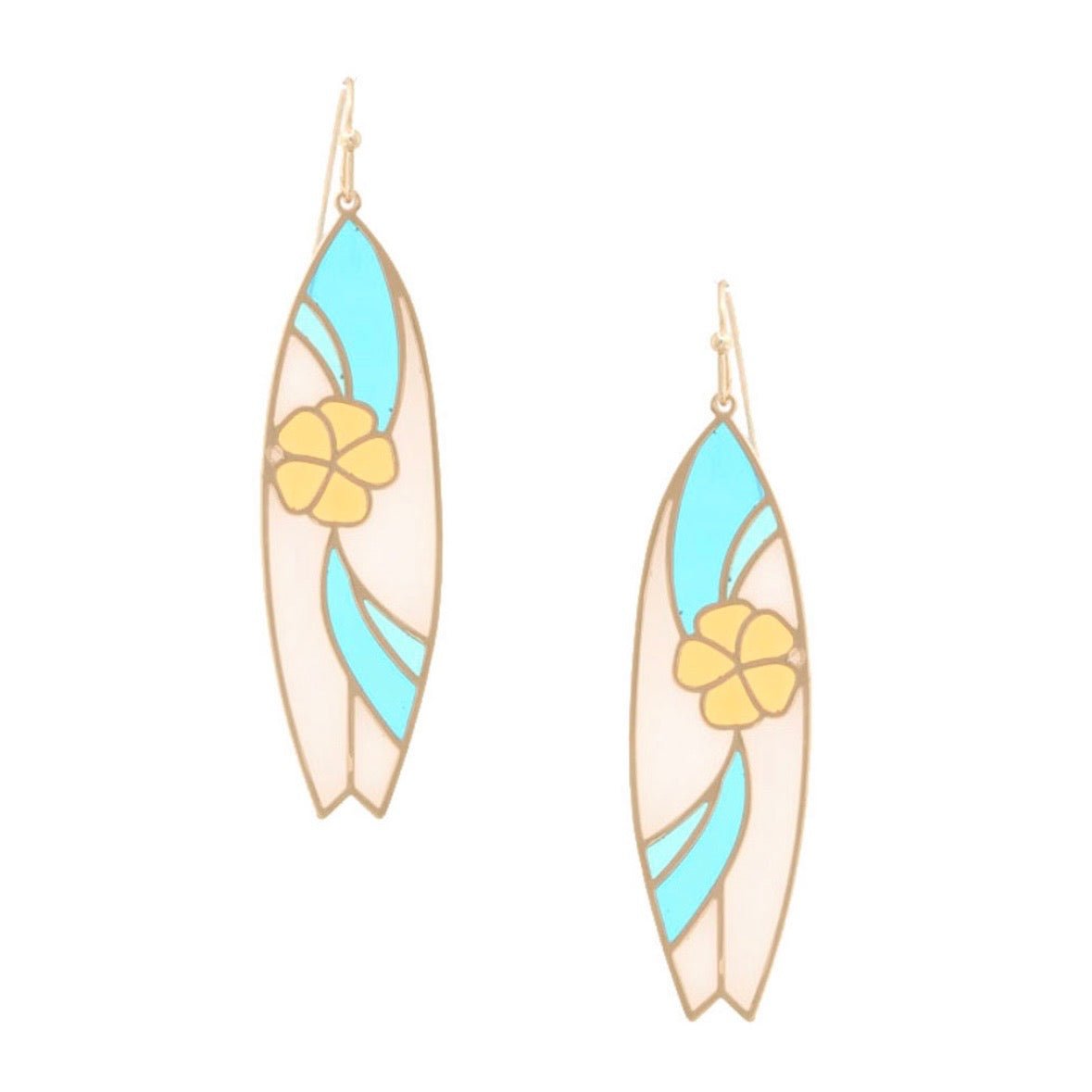 Ride The Wave Stainless Earrings
