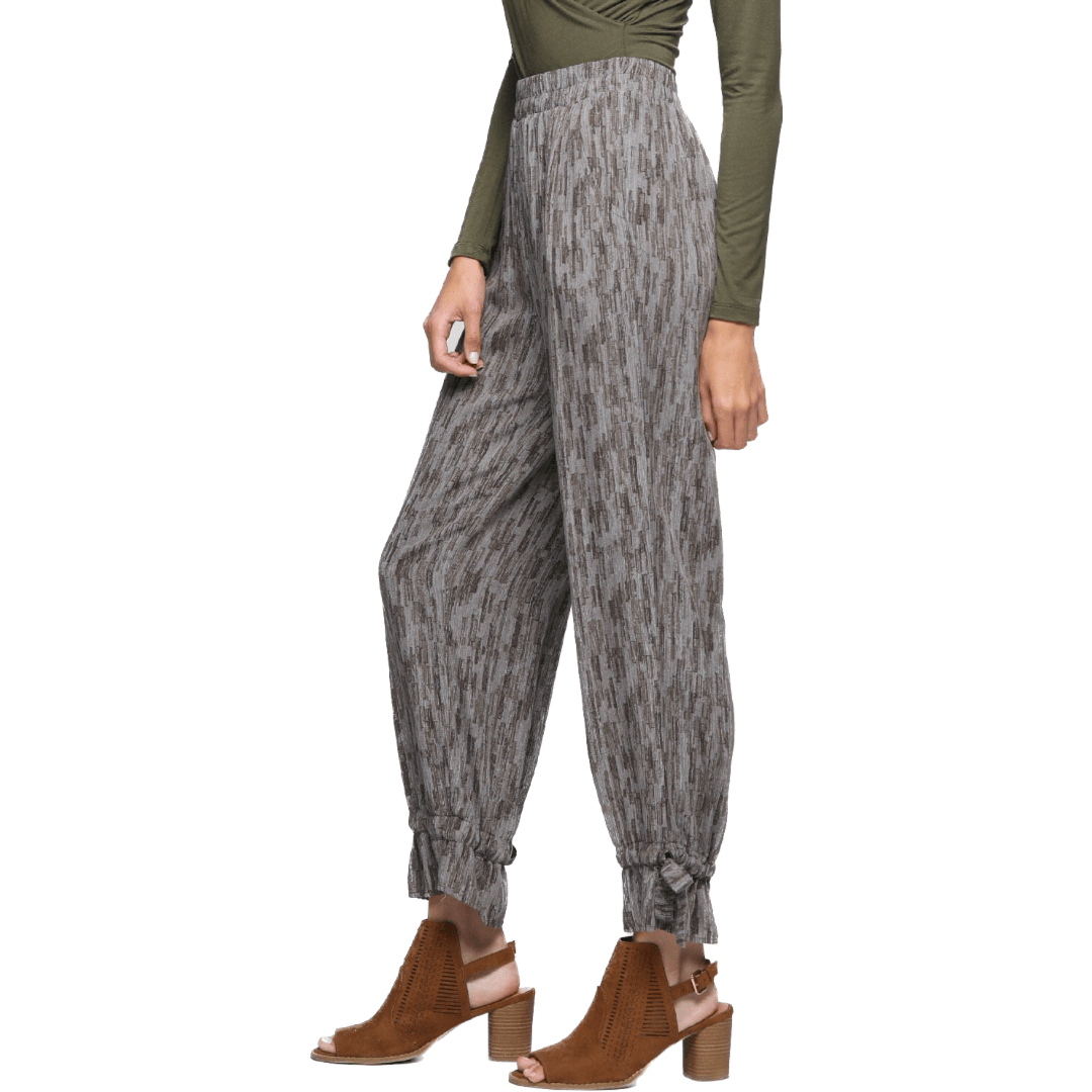 Can't Let You Go Print Ankle Tie Pants. - Dainty Hooligan