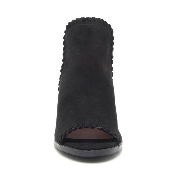 Rough Around The Edges Suede Black Booties - Dainty Hooligan