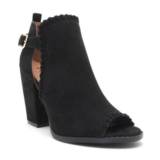 Rough Around The Edges Suede Black Booties - Dainty Hooligan