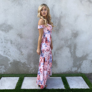 For Love & Floral Print Maxi Dress - Dainty Hooligan