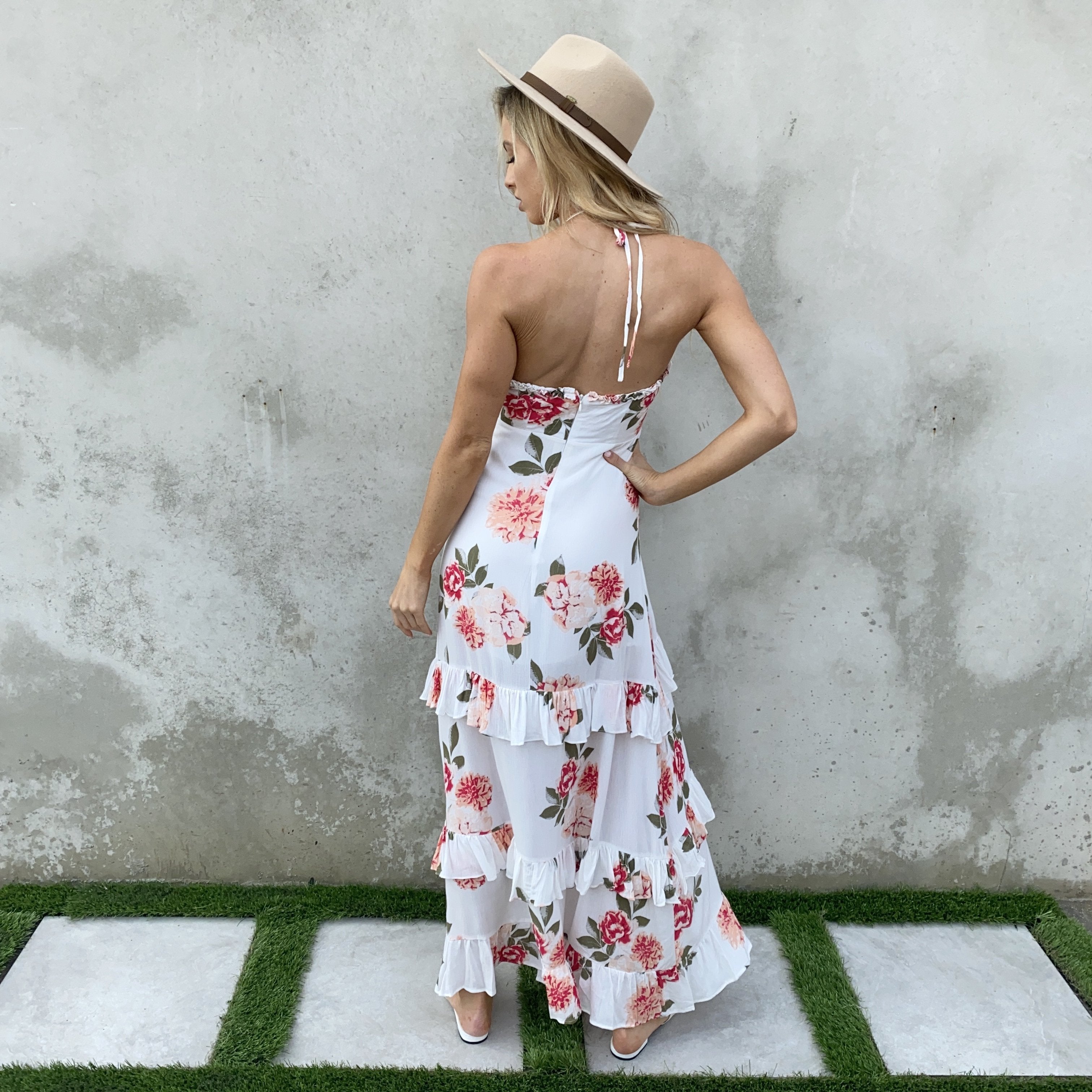 Everlasting Romance Floral Maxi Dress - Dainty Hooligan