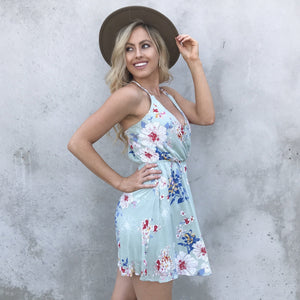 Sakura Floral Dress - Dainty Hooligan