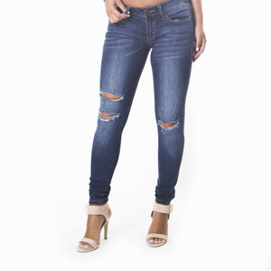 Abdual Distress Denim Pants - Dainty Hooligan