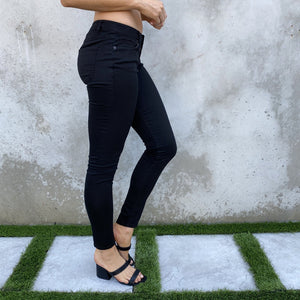 Classic Skinny Pants In Black - Dainty Hooligan