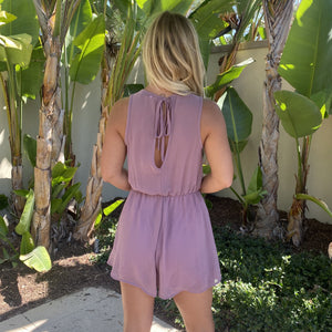 Sweet Melody Romper in Lilac - Dainty Hooligan