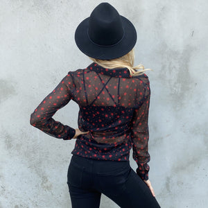 Wish Upon A Star Long Sleeve Blouse - Dainty Hooligan