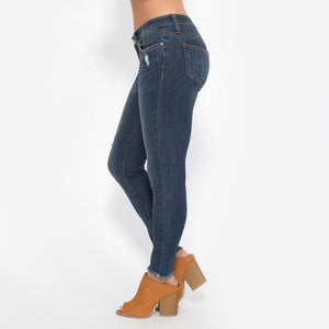 Alfrayed Skinny Denim Pants - Dainty Hooligan