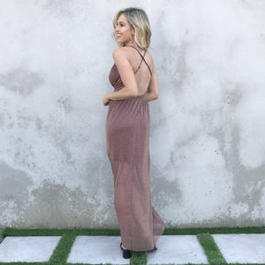 Chic & Sparkle Maxi Dress - Dainty Hooligan