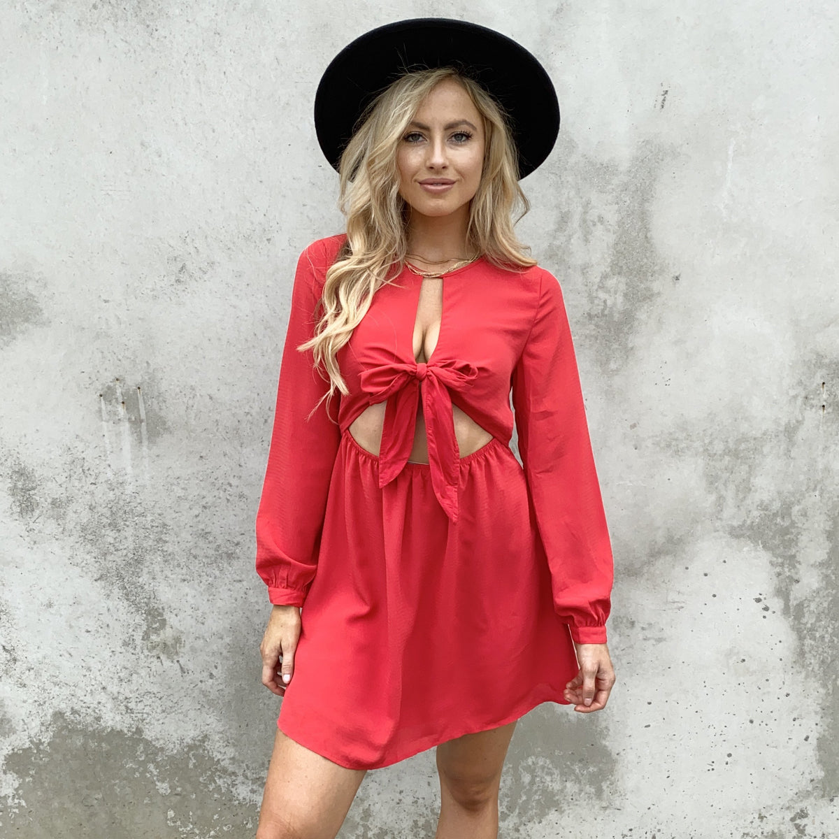 With Desire Red Dress - Dainty Hooligan