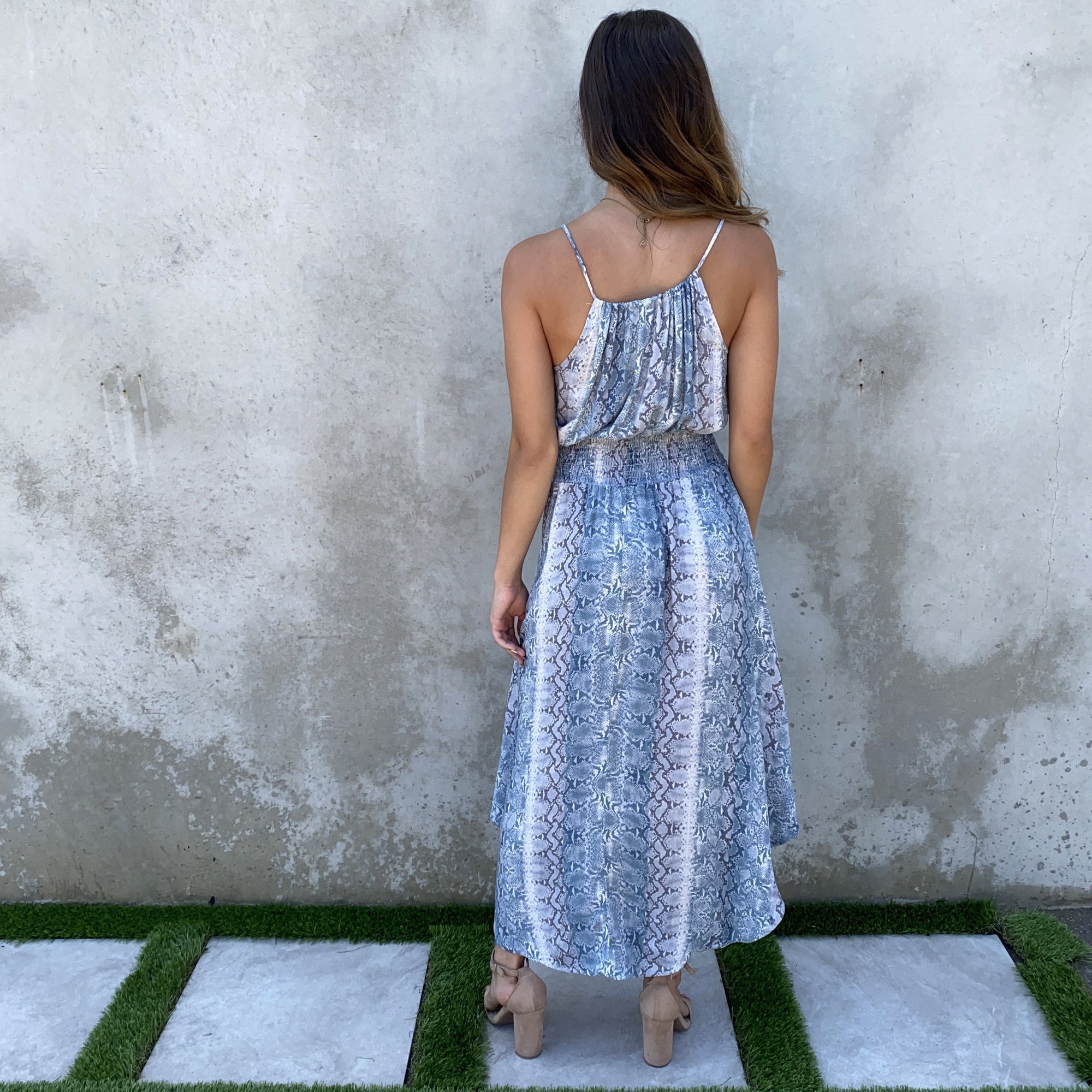 Wild Attractions Snake Print Maxi Dress - Dainty Hooligan Wild Attractions Snake Print Maxi Dress - Dainty Hooligan