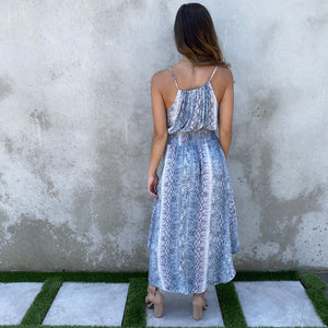 Wild Attractions Snake Print Maxi Dress - Dainty Hooligan