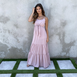 Essential Elements Pink Maxi Dress - Dainty Hooligan