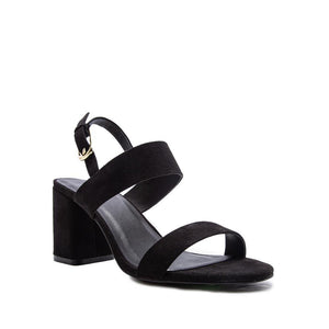 Capsule 36 Ankle Strap Block Heels In Black - Dainty Hooligan