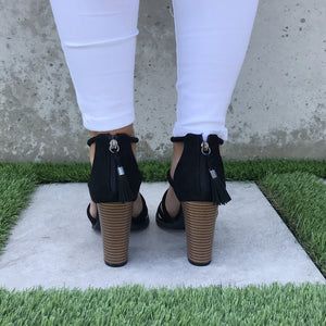 Happy Hour Heels in Black - Dainty Hooligan