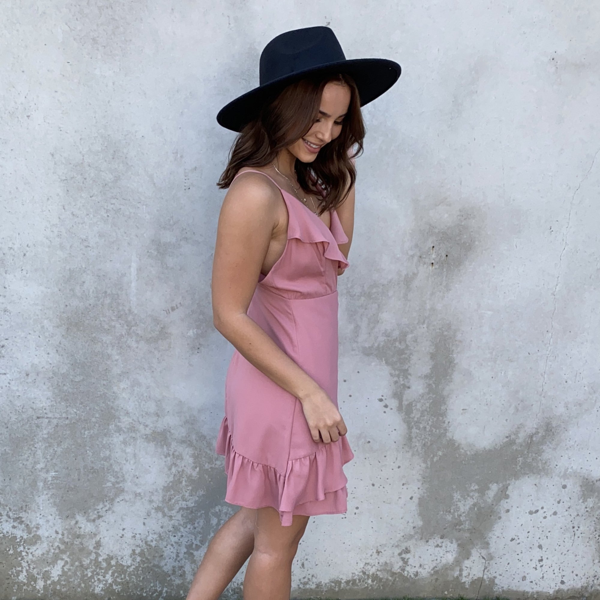 Romance in the Air Dress in Rose - Dainty Hooligan