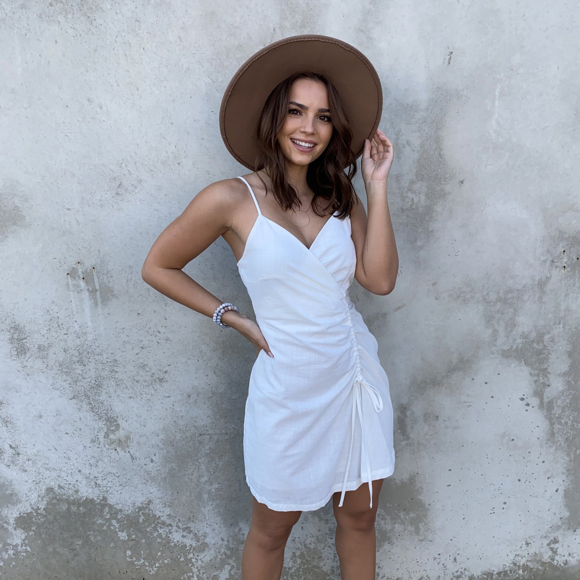Feel The Sunshine Linen Dress in Ivory - Dainty Hooligan Feel The Sunshine Linen Dress in Ivory - Dainty Hooligan