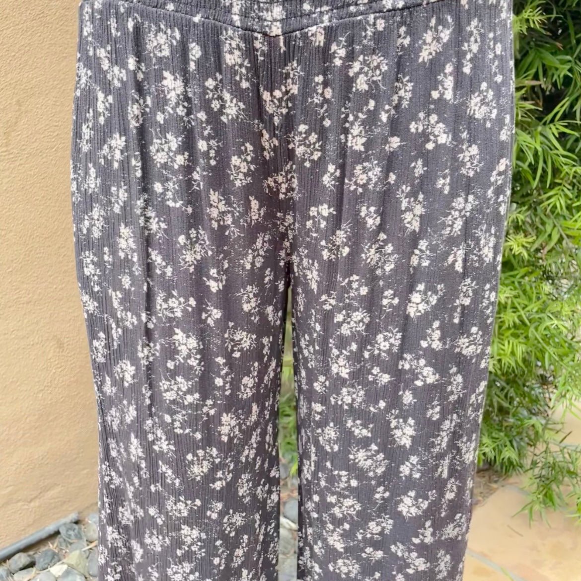 Bouquet of Love Wide Leg Print Pants - Dainty Hooligan