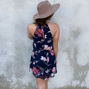 Irene Floral Romper - Dainty Hooligan