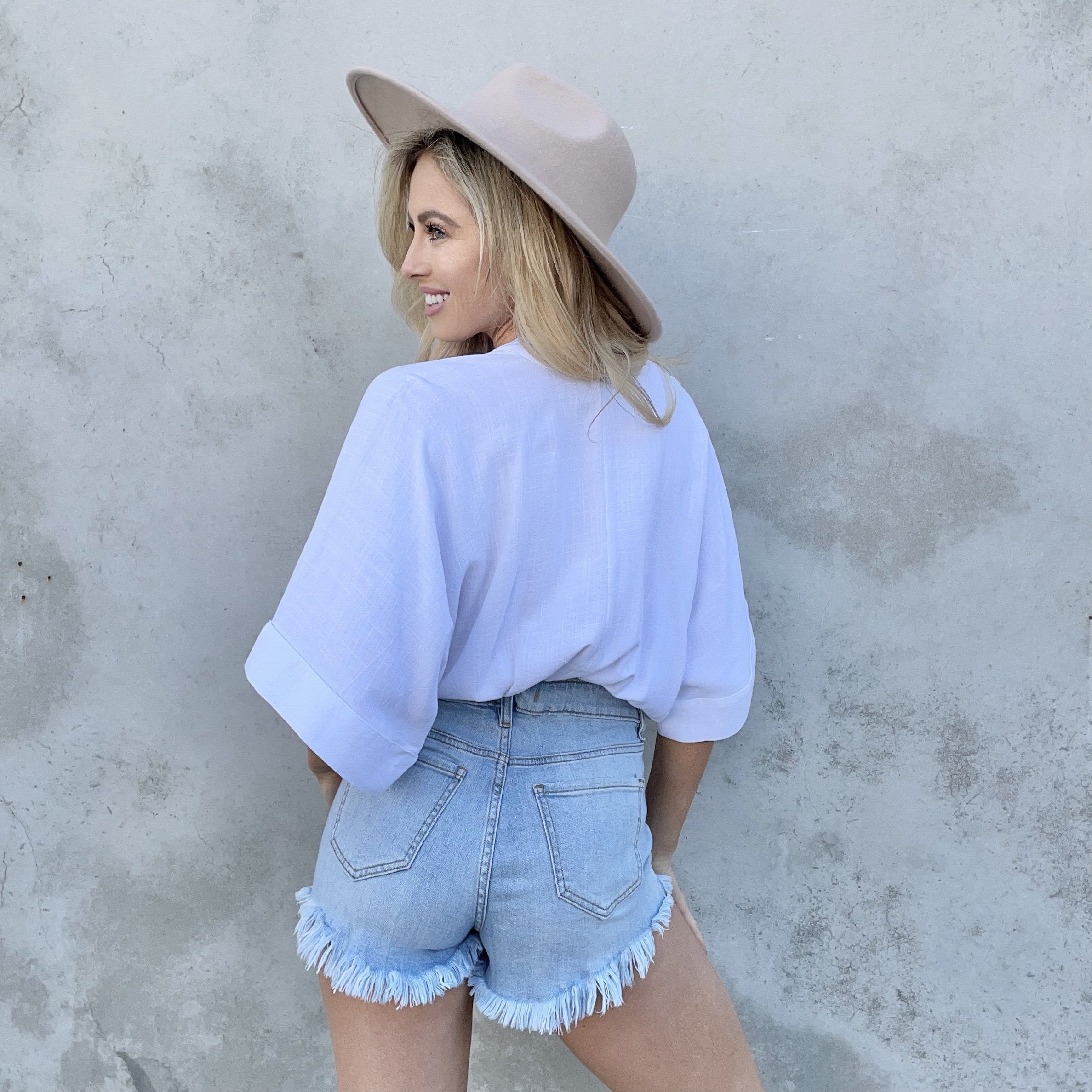 Top It Off Linen White Crop Top - Dainty Hooligan