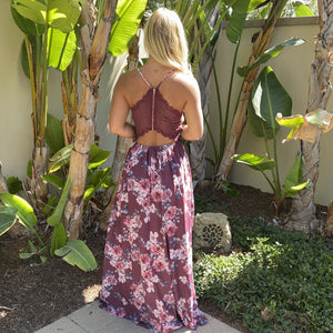 Kiss Me More Floral Maxi Dress - Dainty Hooligan