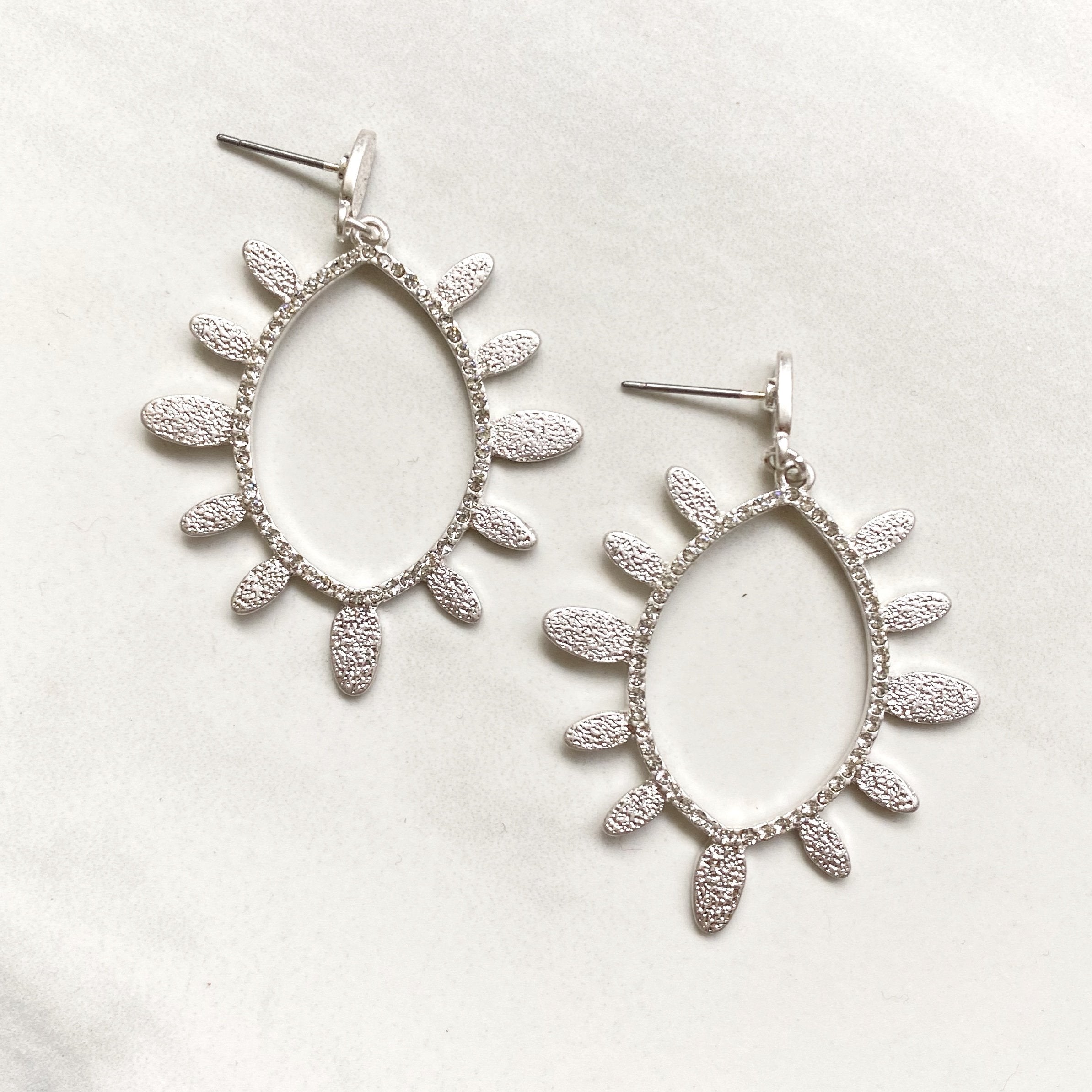 Prized Treasure Silver Earrings - Dainty Hooligan