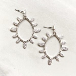 Prized Treasure Silver Earrings - Dainty Hooligan