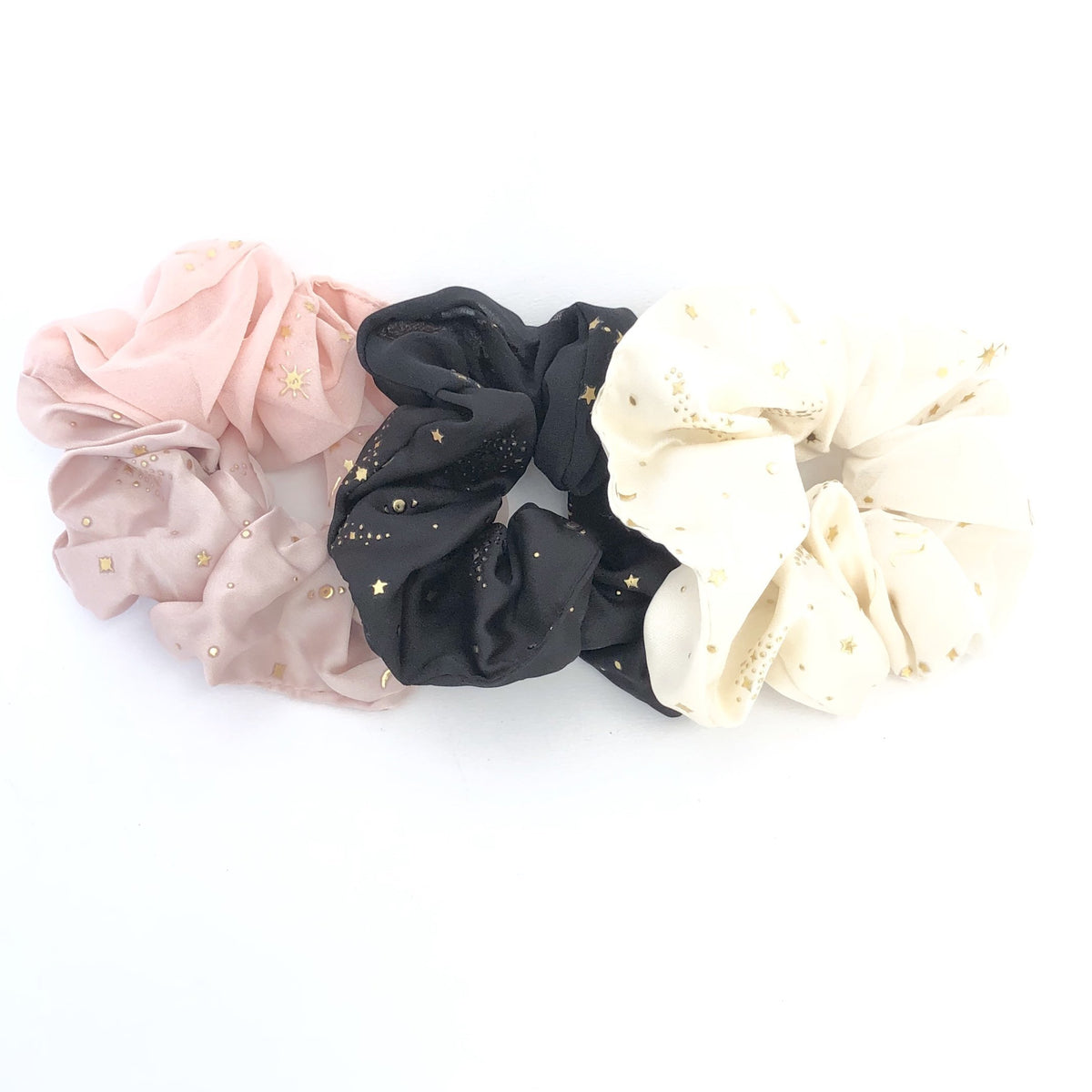 Give You The Stars & The Moon Hair Scrunchies Set - Dainty Hooligan