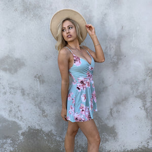 Pretty in Pastel Floral Romper - Dainty Hooligan