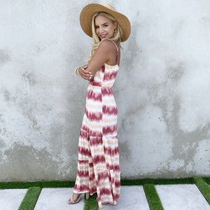 Beach Calling Tie Dye Maxi Dress - Dainty Hooligan