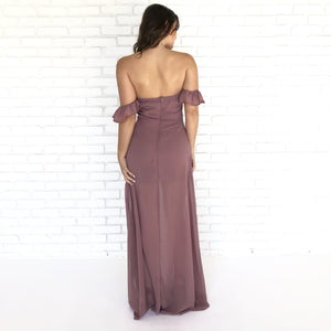 Special Day Mauve Maxi Dress - Dainty Hooligan