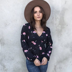 Fantasia Floral Blouse - Dainty Hooligan