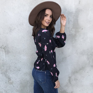 Fantasia Floral Blouse - Dainty Hooligan