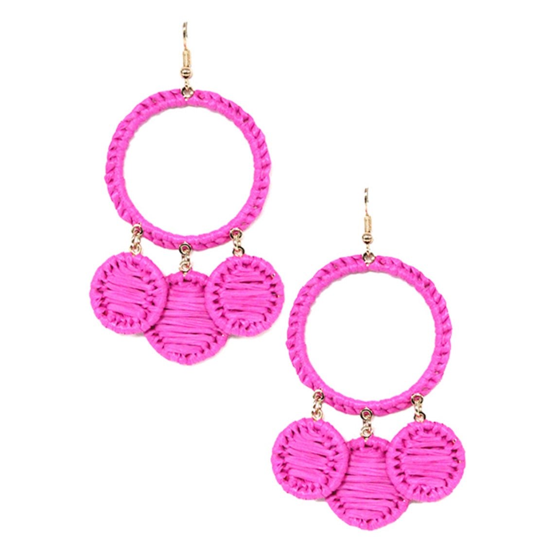 Dance the Night Away Earrings in Hot Pink