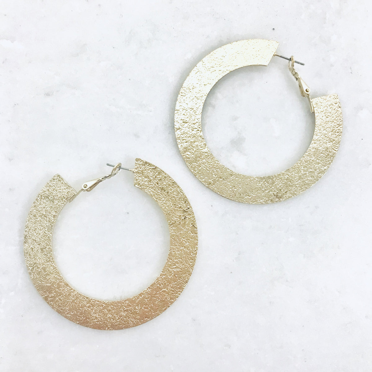 Hooked On Gold Earrings - Dainty Hooligan