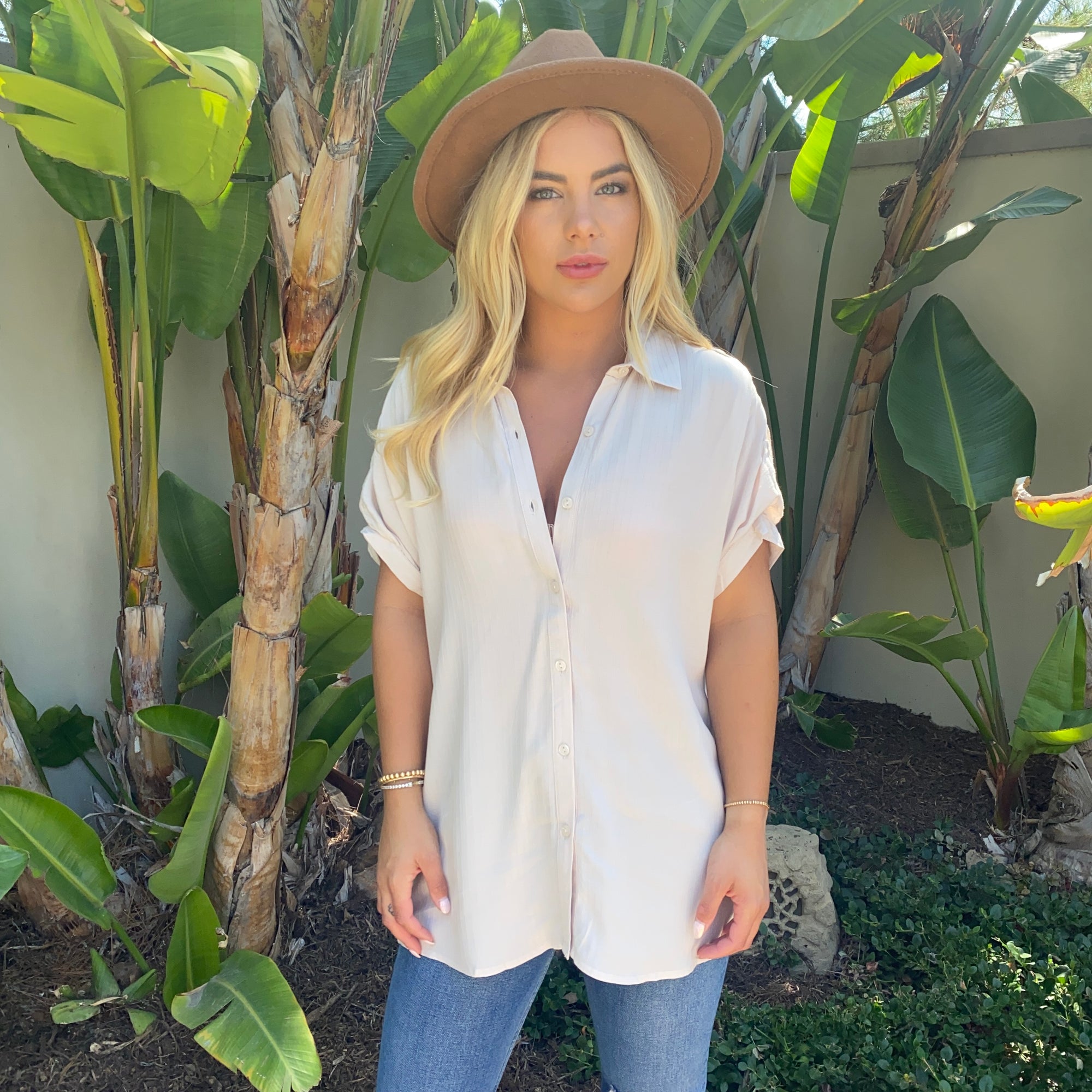 Always and Forever Button Up Blouse - Dainty Hooligan