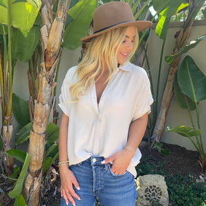 Always and Forever Button Up Blouse - Dainty Hooligan
