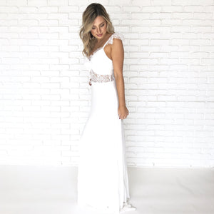 Everlasting White Maxi Dress - Dainty Hooligan