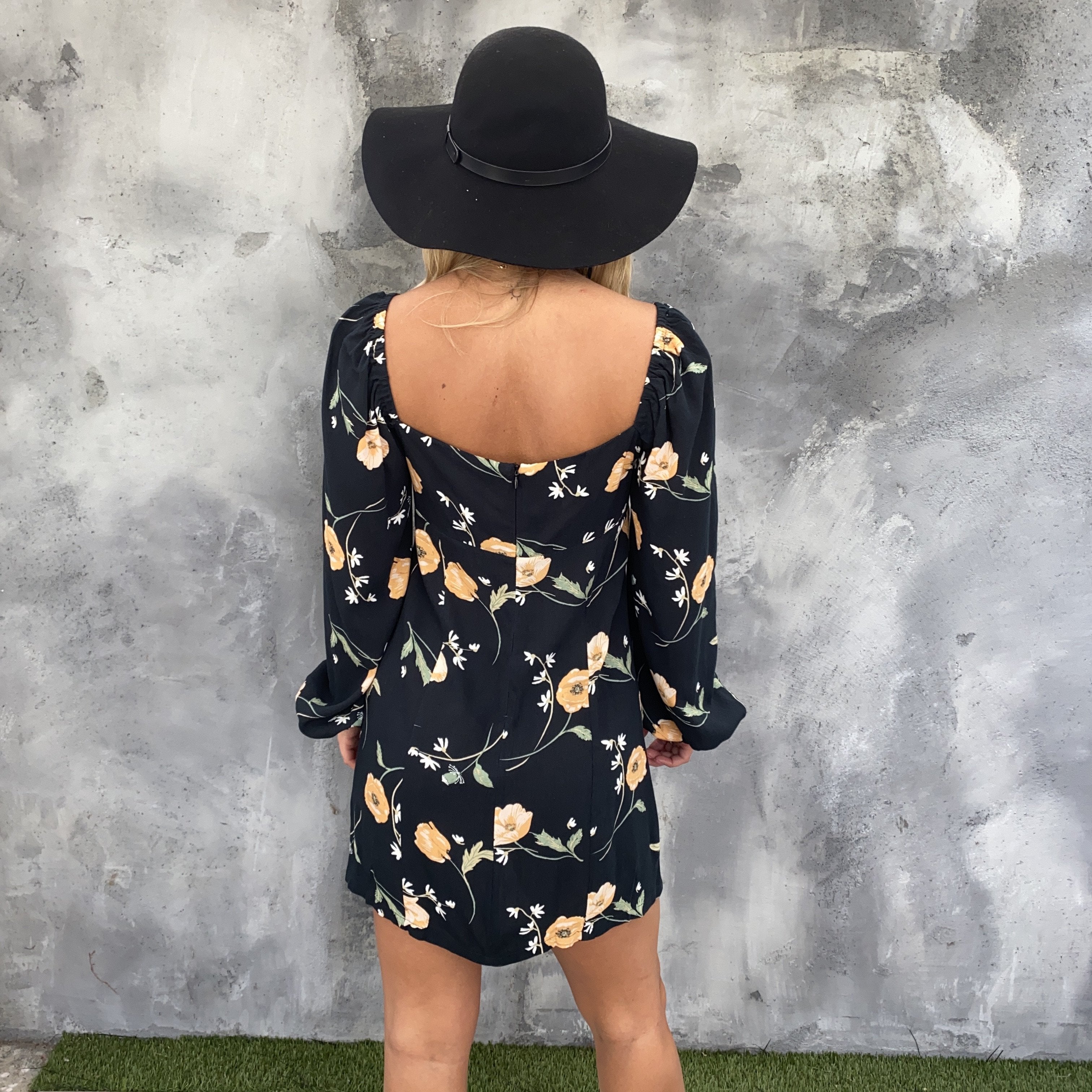 Treasure Me Floral Tie Dress - Dainty Hooligan