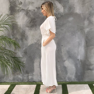 Eternal Love Jumpsuit in White - Dainty Hooligan