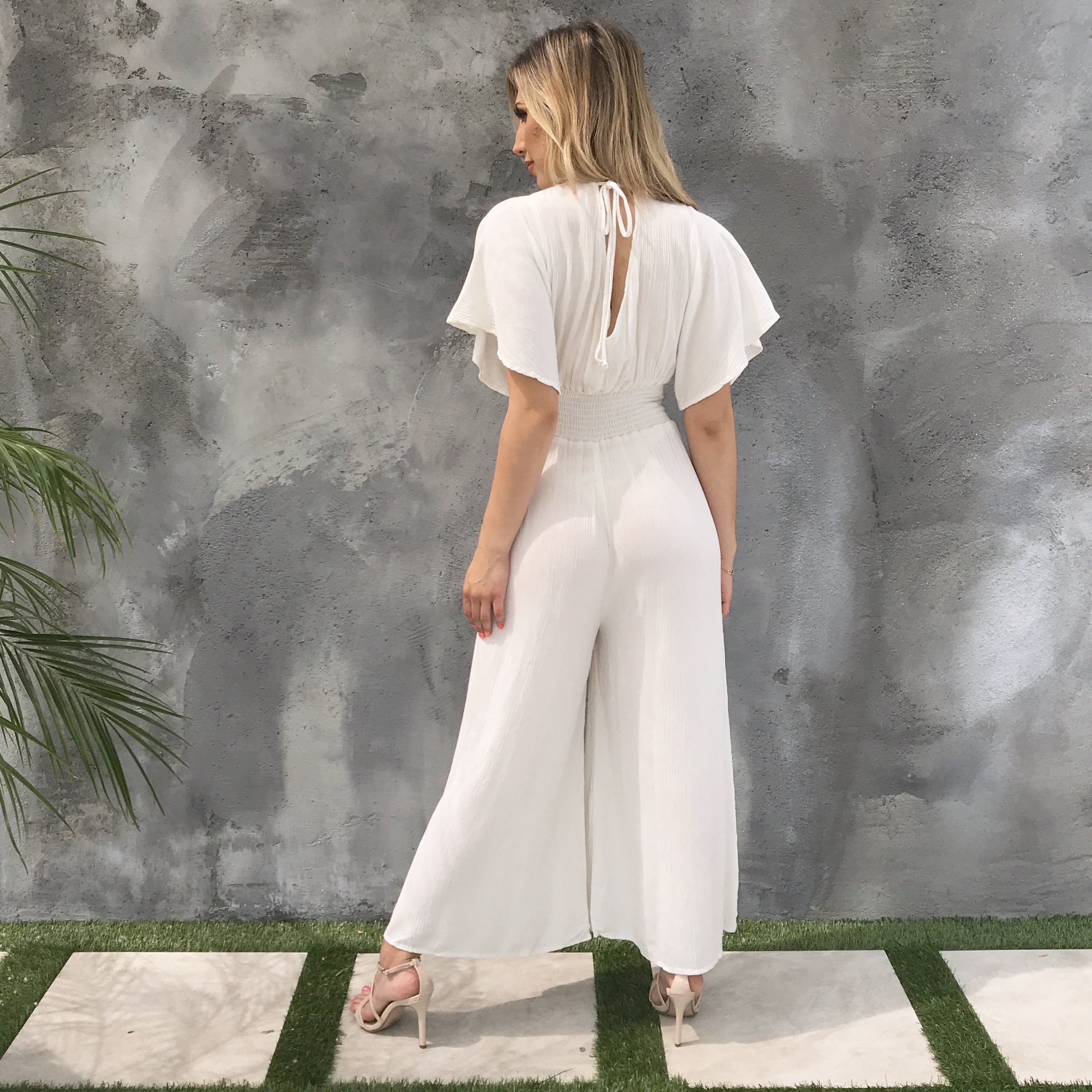 Eternal Love Jumpsuit in White - Dainty Hooligan