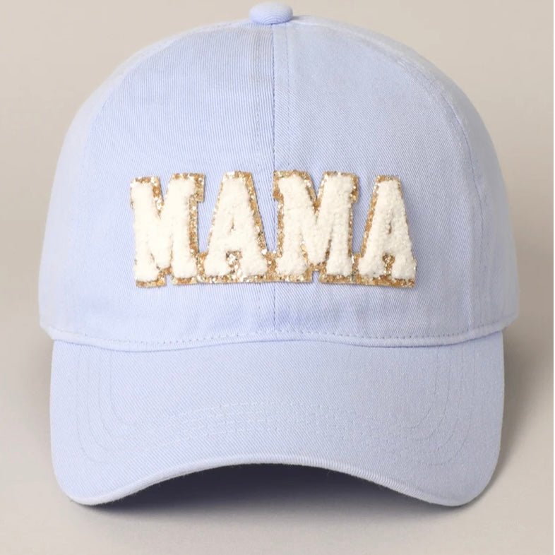 MAMA Lavender & Gold Baseball Hat