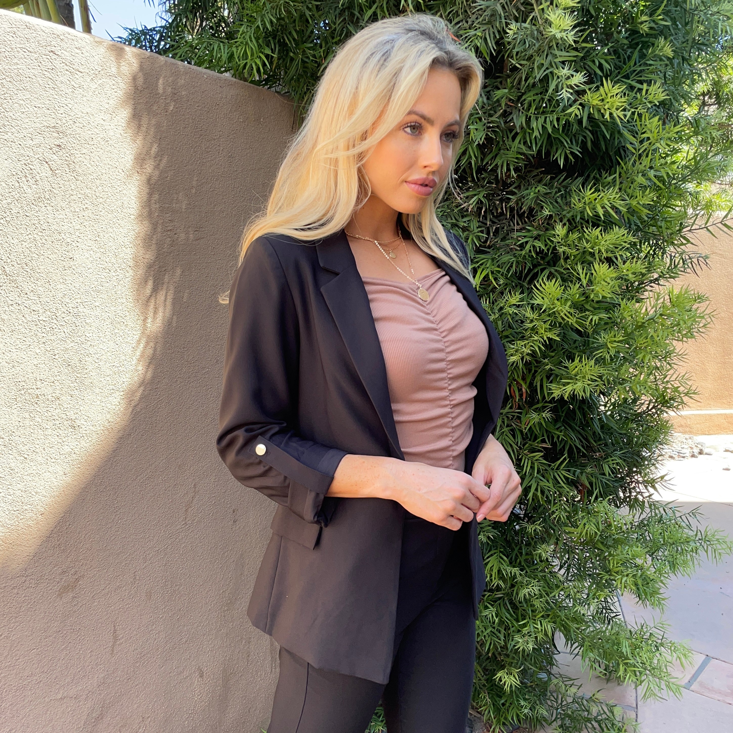 Dress For Success Blazer in Black - Dainty Hooligan