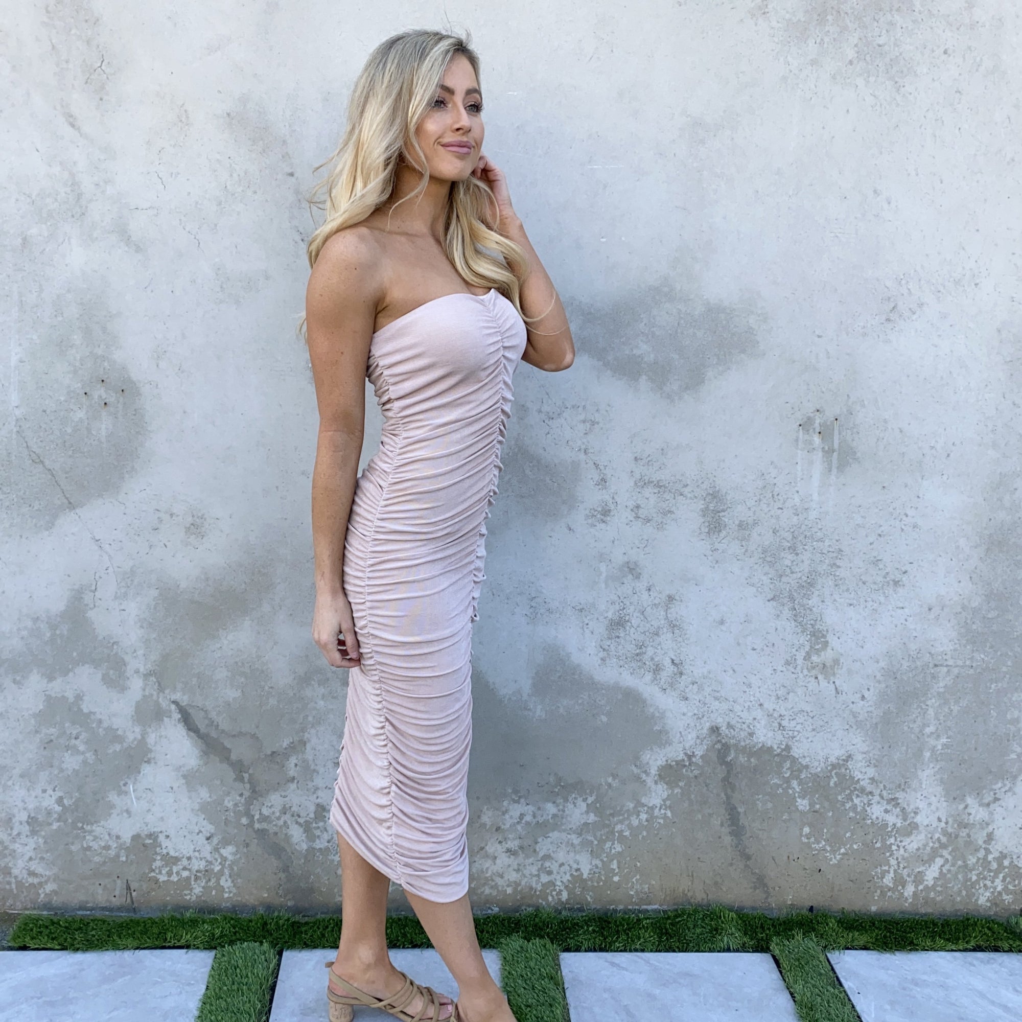 dainty midi dress Dainty Floral Print Midi Dress |
