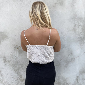 Last Resort Floral Lace Bodysuit - Dainty Hooligan