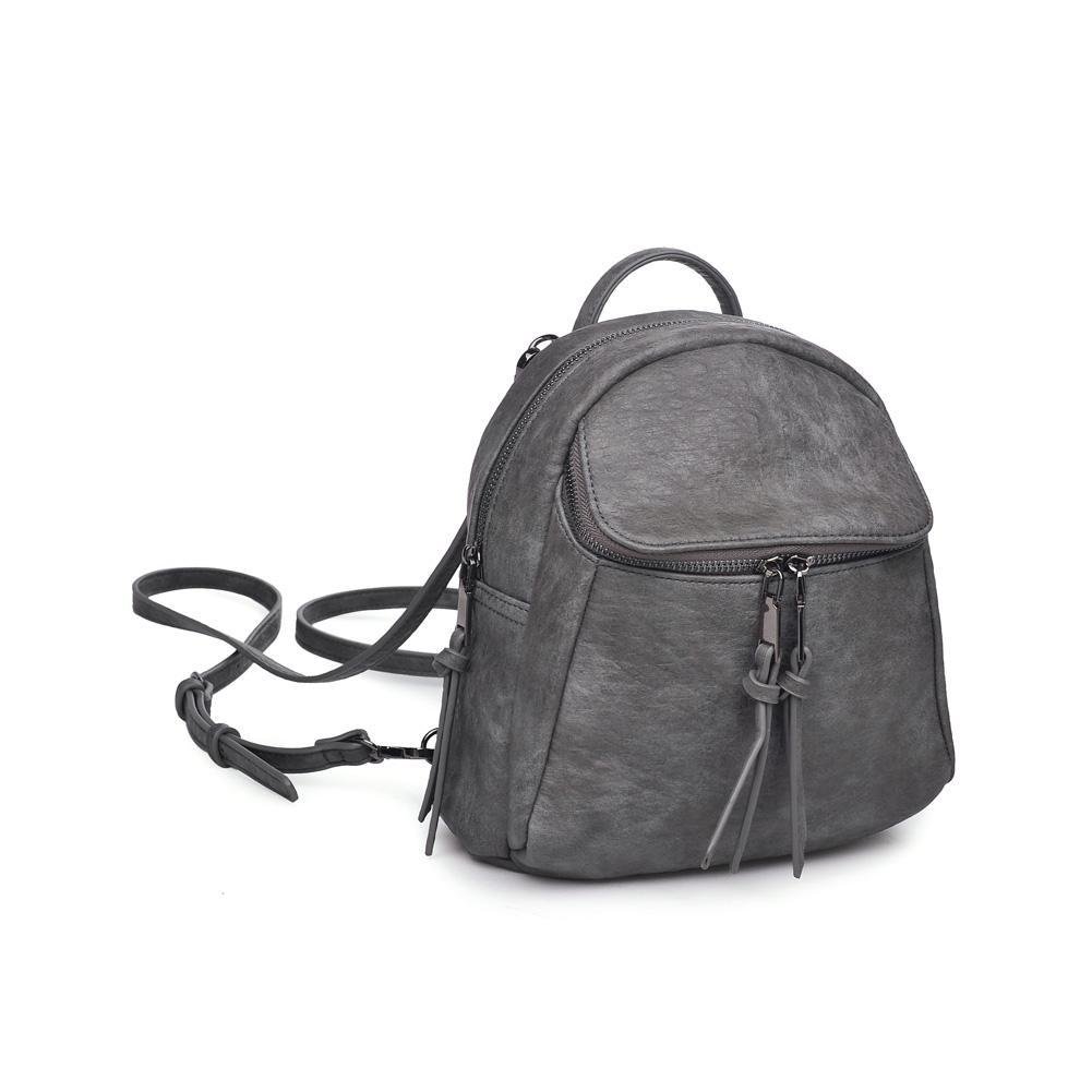 Cali Backpack in Gun Metal Grey - Dainty Hooligan