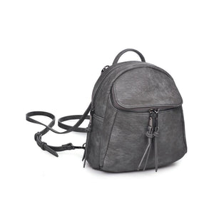 Cali Backpack in Gun Metal Grey - Dainty Hooligan